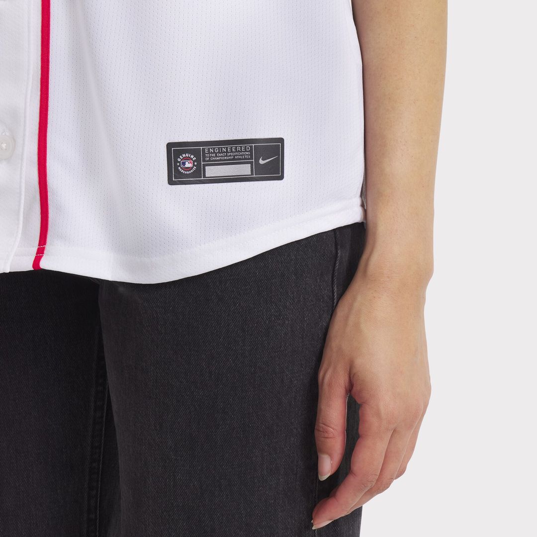 Cincinnati Reds Elly De La Cruz Nike Women's Home Limited Player Jersey - White MLB Team Jersey Baseball Fan Apparel