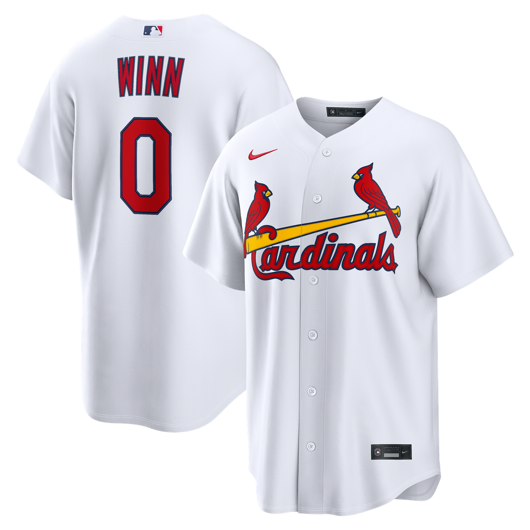St. Louis Cardinals Masyn Winn Nike Alternate Replica Jersey - Light Blue MLB Team Jersey Baseball Fan Apparel