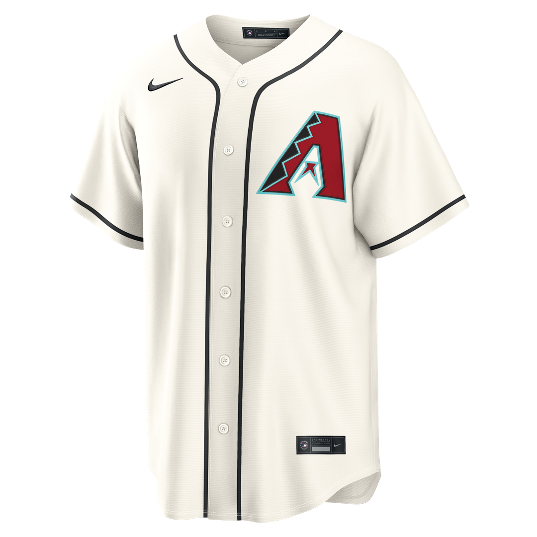 Arizona Diamondbacks Ketel Marte Nike Home Replica Jersey - Cream MLB Team Jersey Baseball Fan Apparel