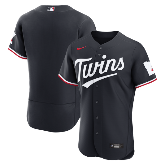 Minnesota Twins Nike Alternate Authentic Jersey - Navy MLB Team Jersey Baseball Fan Apparel