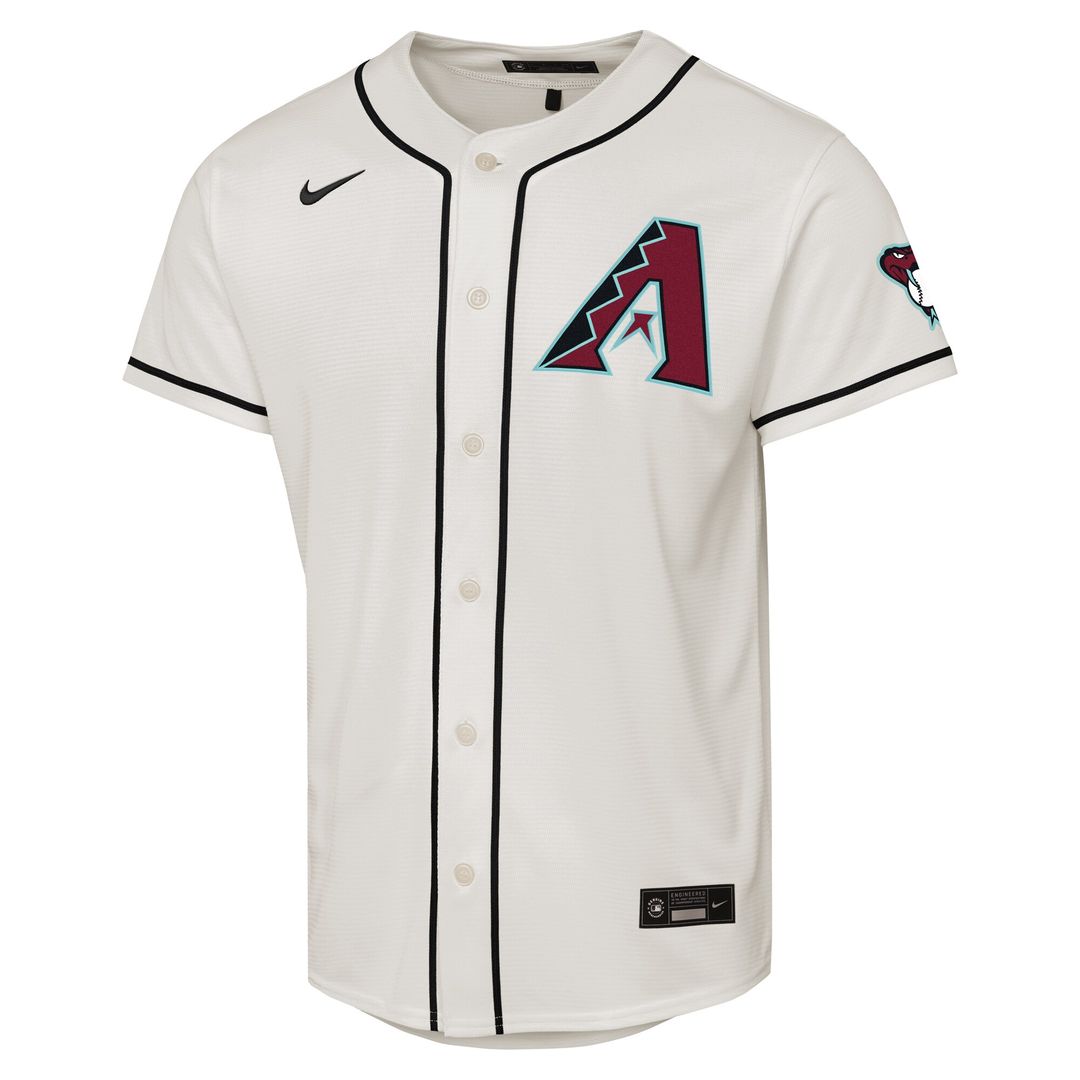 Arizona Diamondbacks Corbin Carroll Nike Youth Home Stadium Jersey - Cream MLB Team Jersey Baseball Fan Apparel