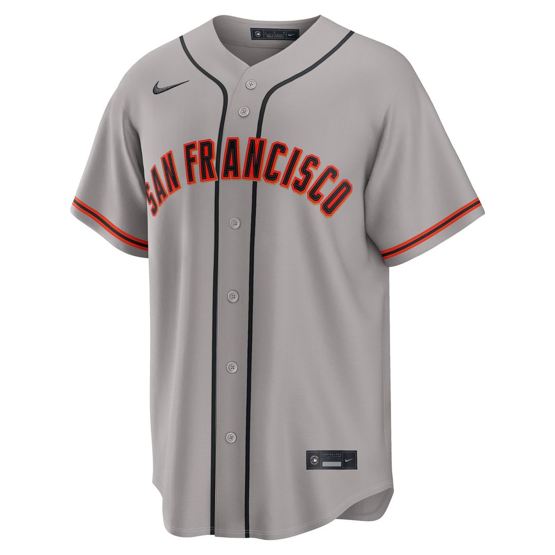 San Francisco Giants Jung Hoo Lee Nike Road Replica Jersey - Gray MLB Team Jersey Baseball Fan Apparel