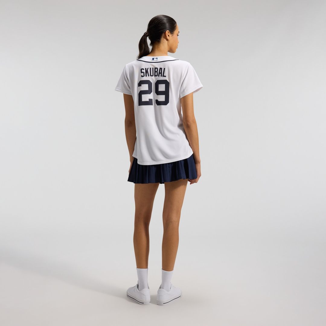 Detroit Tigers Tarik Skubal Nike Women's Home Replica Player Jersey - White MLB Team Jersey Baseball Fan Apparel
