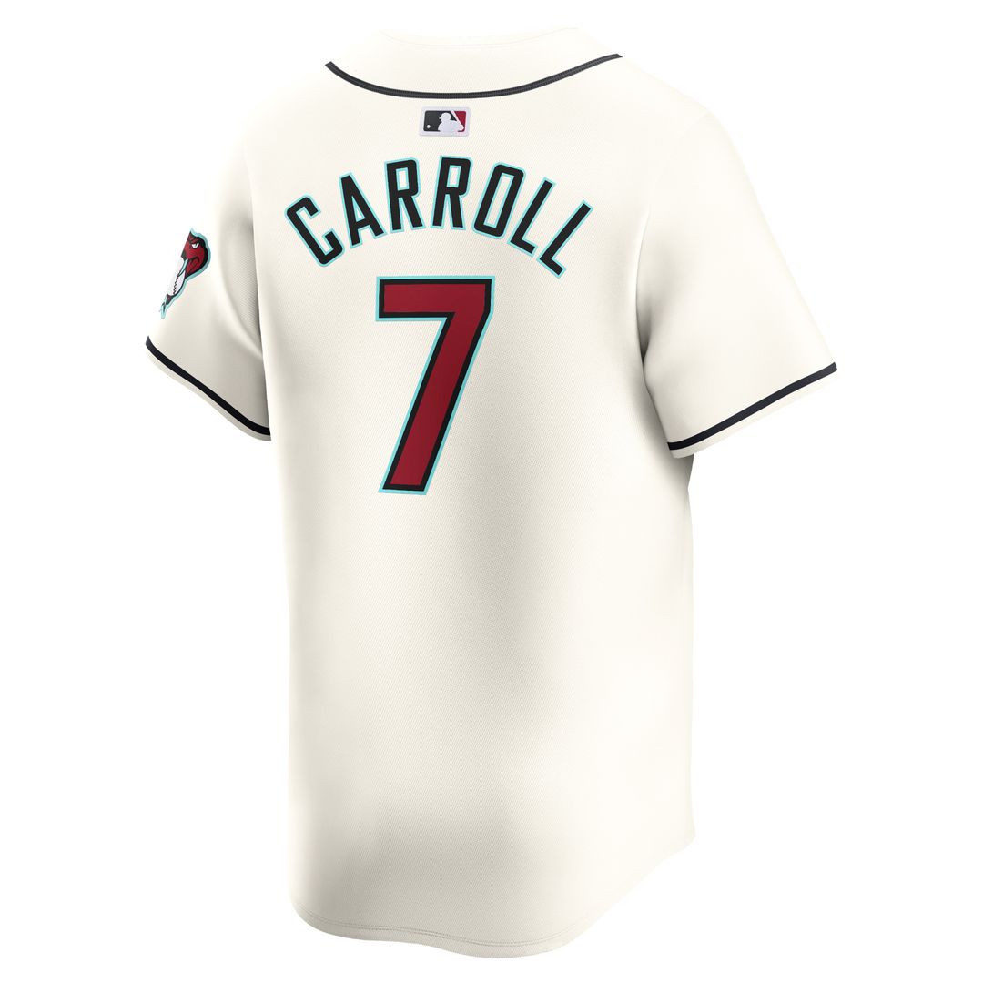 Arizona Diamondbacks Corbin Carroll Nike Home Limited Player Jersey - White MLB Team Jersey Baseball Fan Apparel