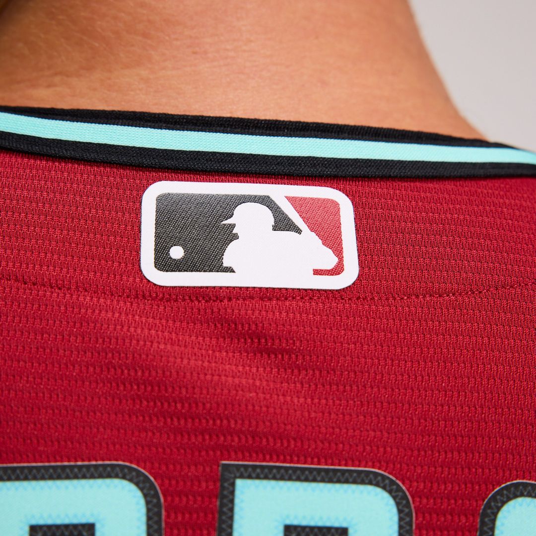 Arizona Diamondbacks Corbin Carroll Nike Alternate 2 Replica Jersey - Crimson MLB Team Jersey Baseball Fan Apparel