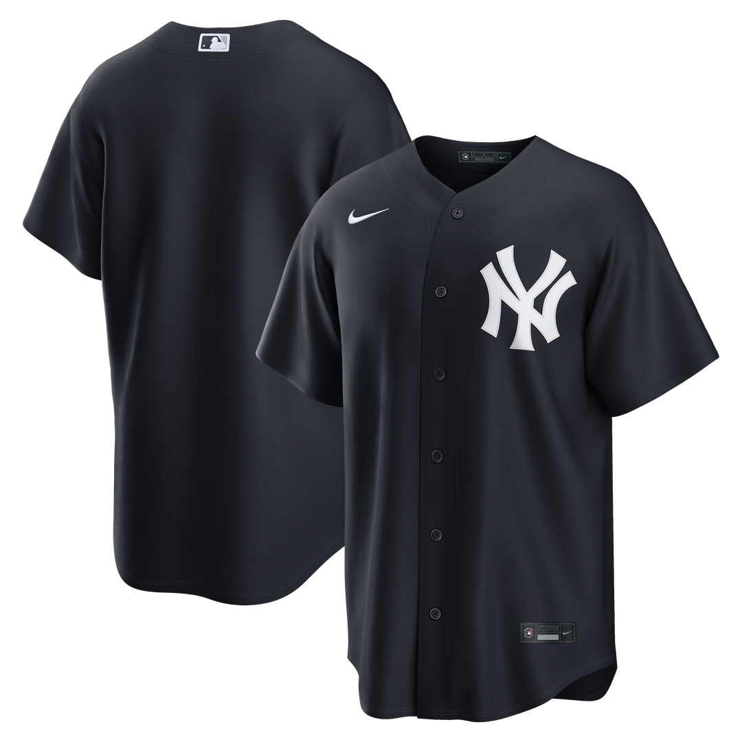 New York Yankees Nike Alternate Replica Jersey - Navy MLB Team Jersey Baseball Fan Apparel