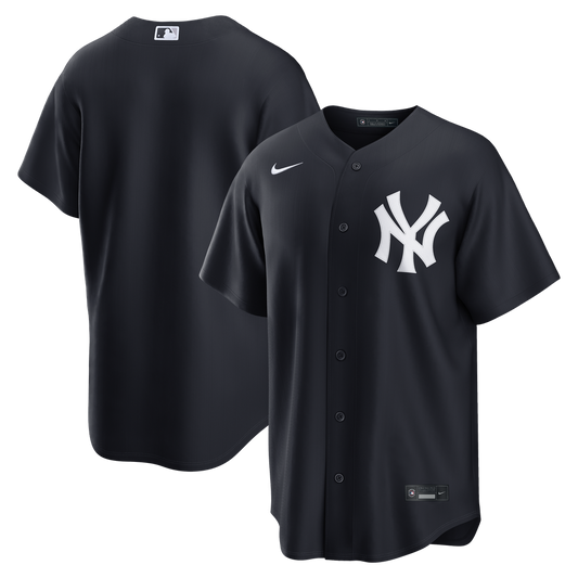 New York Yankees Nike Alternate Replica Jersey - Navy MLB Team Jersey Baseball Fan Apparel