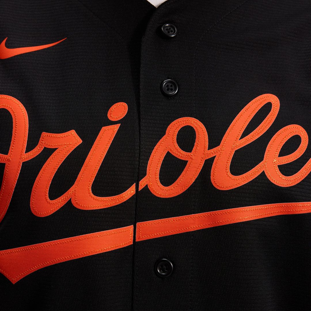 Baltimore Orioles Nike Home Replica Team Jersey - White MLB Team Jersey Baseball Fan Apparel