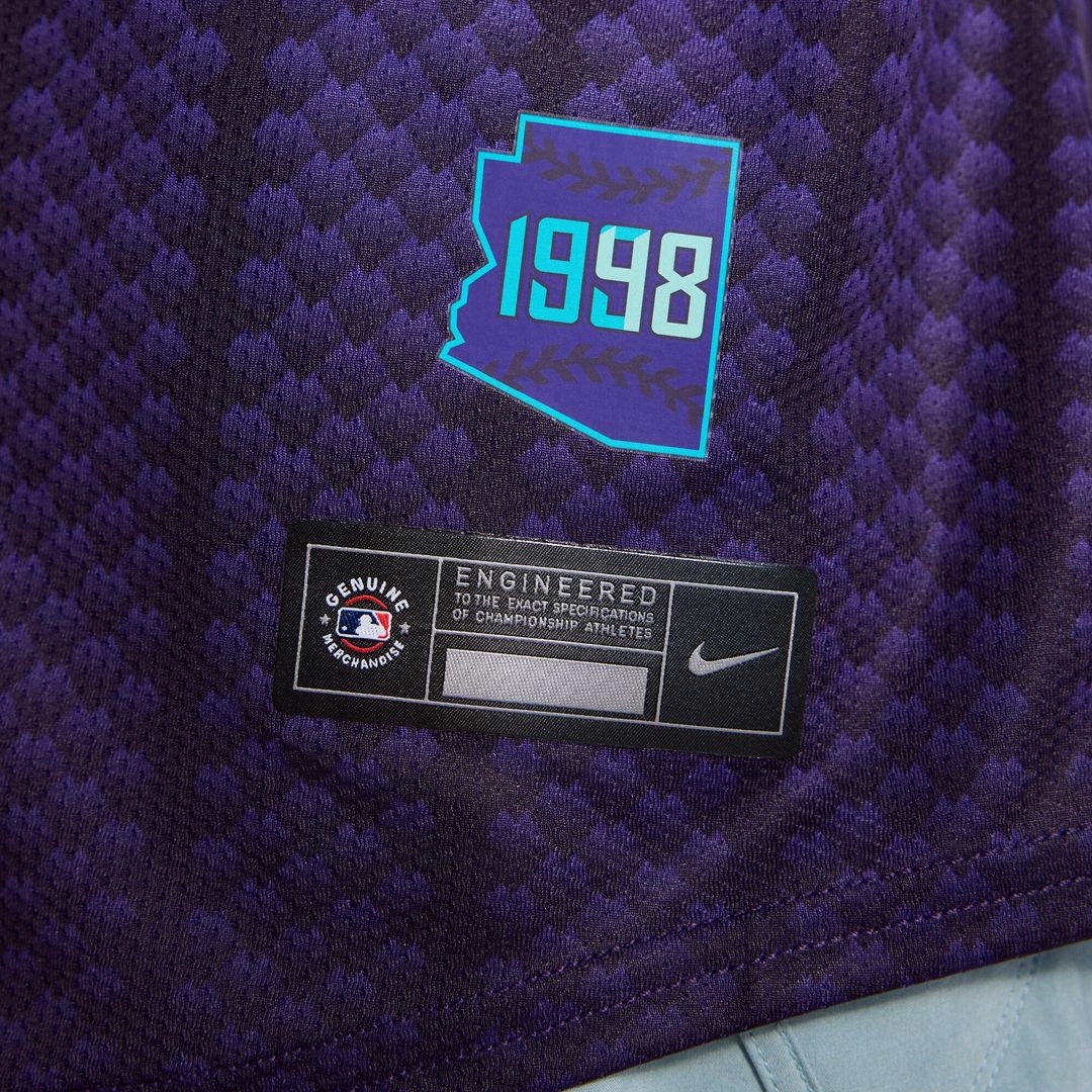 Arizona Diamondbacks Corbin Carroll Nike Women's 2025 City Connect Limited Player Jersey - Purple MLB Team Jersey Baseball Fan Apparel
