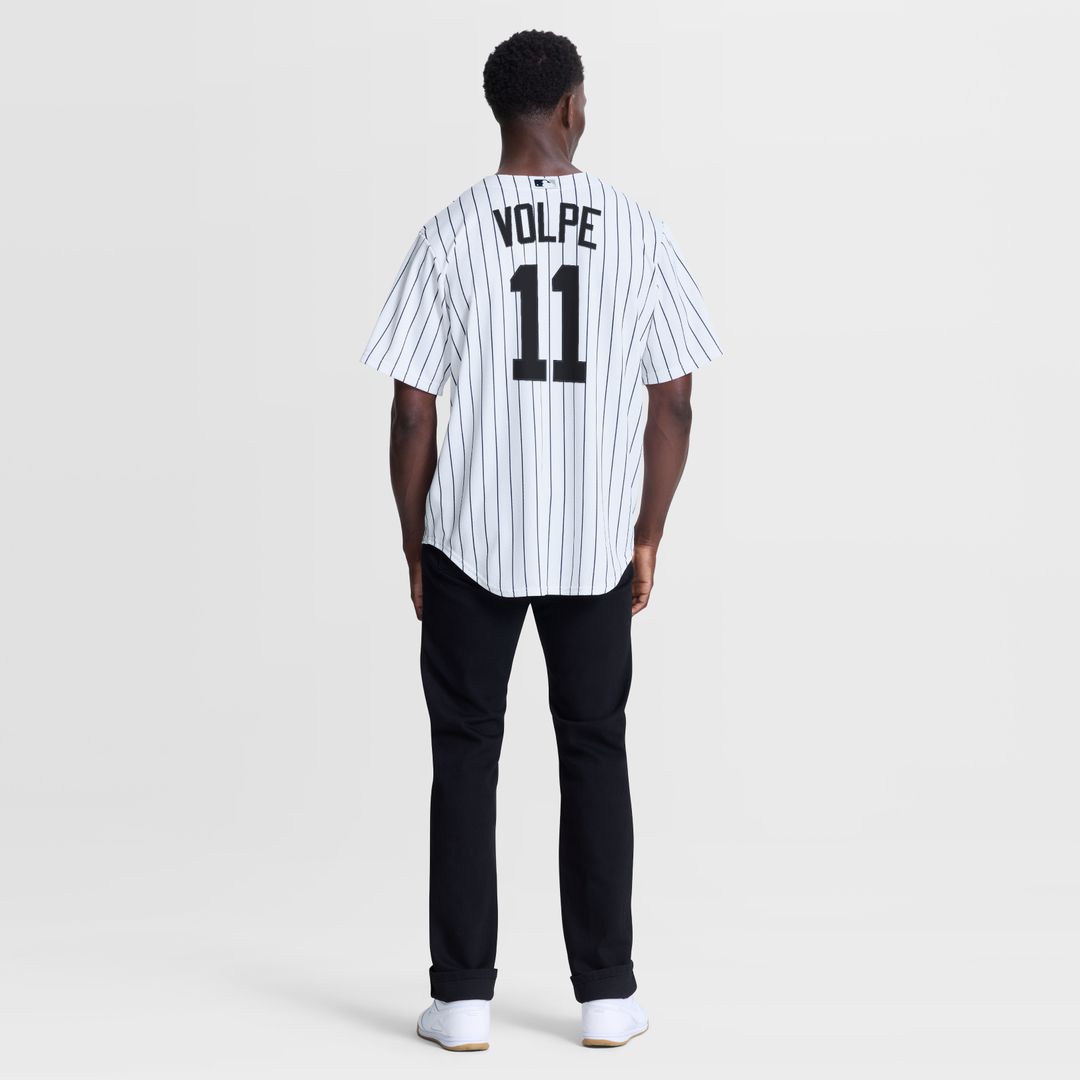 New York Yankees Anthony Volpe Nike Home Replica Jersey - White MLB Team Jersey Baseball Fan Apparel