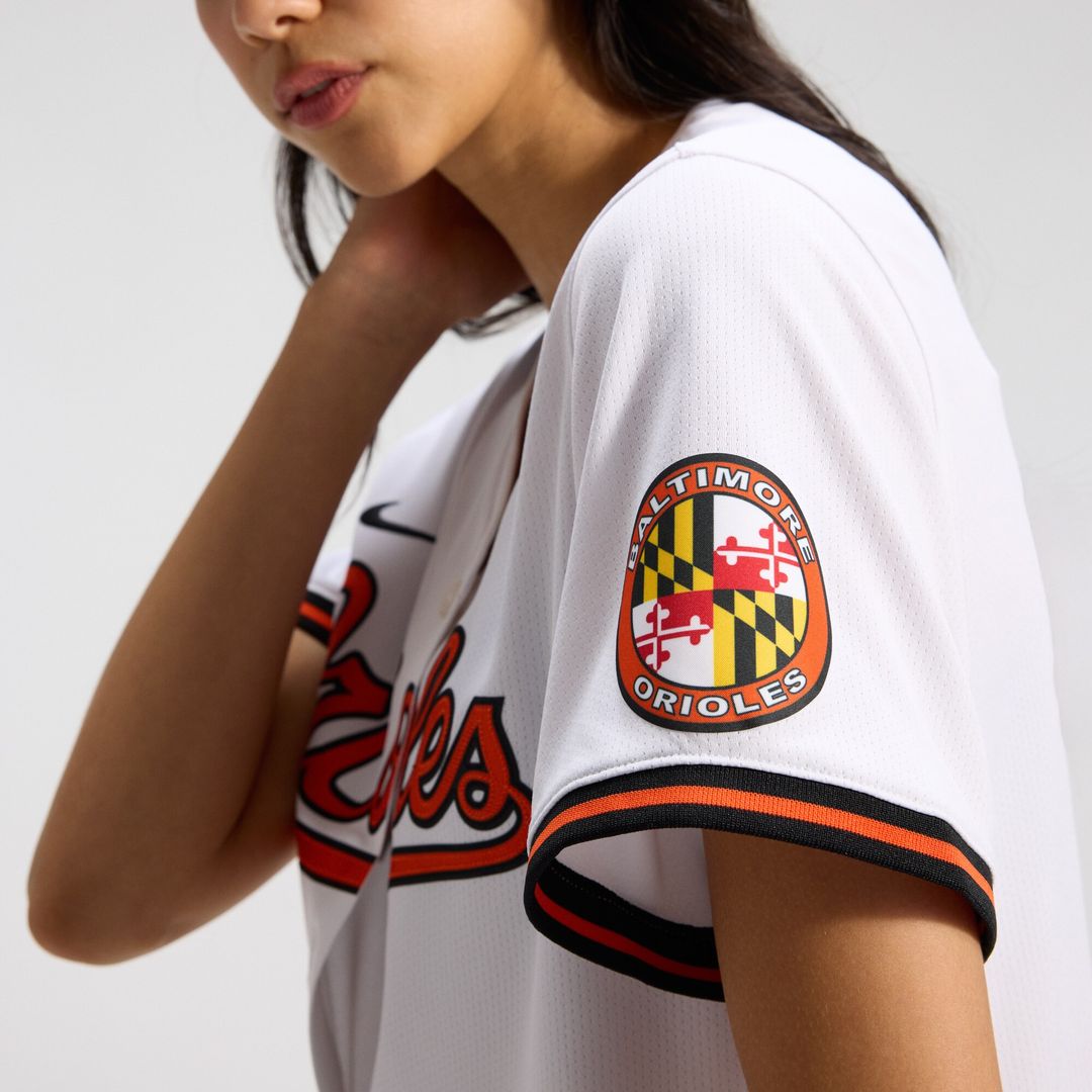 Baltimore Orioles Nike Women's Home Limited Jersey - White MLB Team Jersey Baseball Fan Apparel