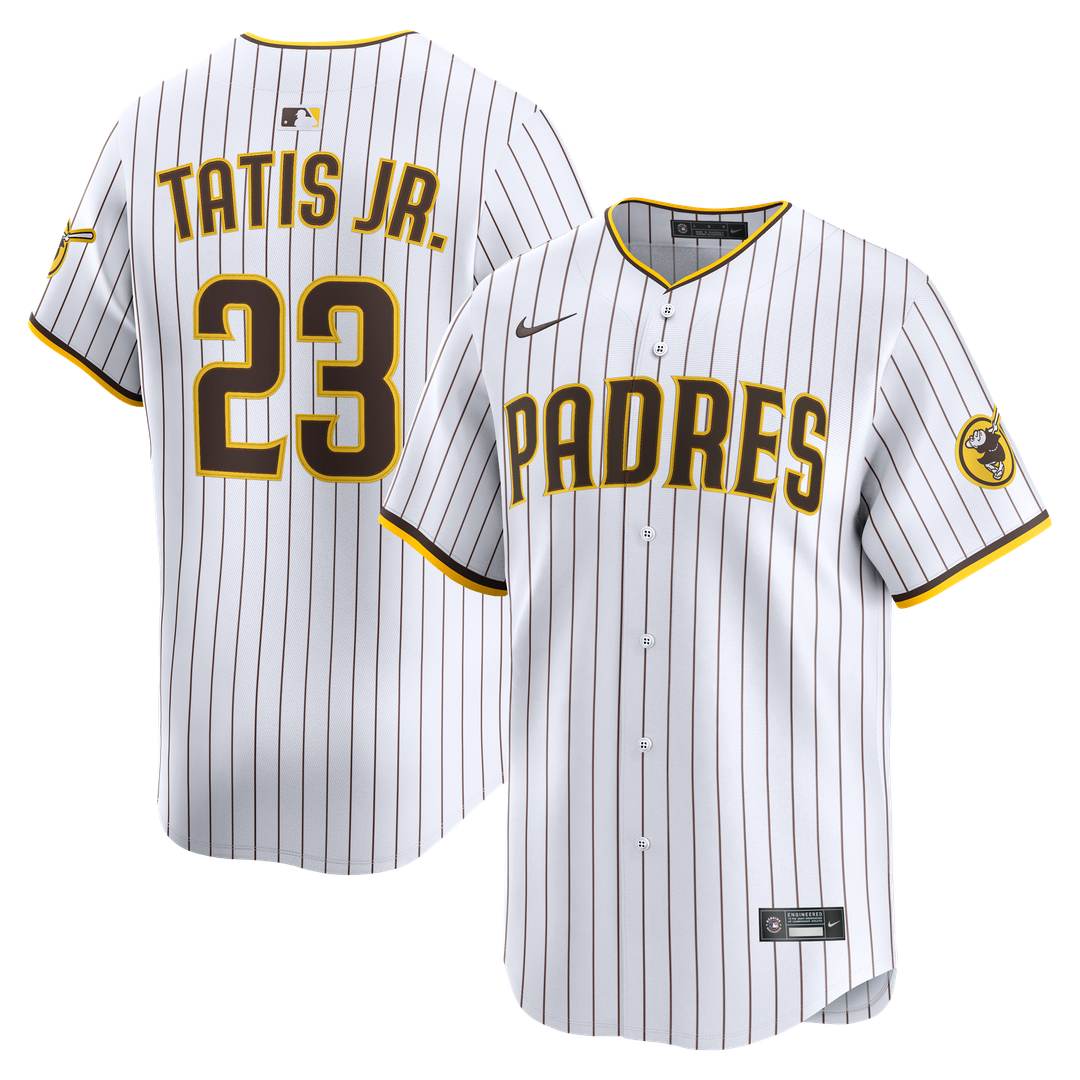 San Diego Padres Fernando Tatis Jr. Nike Home Limited Player Jersey - White MLB Team Jersey Baseball Fan Apparel