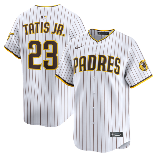 San Diego Padres Fernando Tatis Jr. Nike Home Limited Player Jersey - White MLB Team Jersey Baseball Fan Apparel