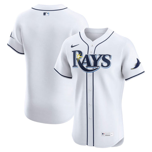 Tampa Bay Rays Nike Home Elite Jersey - White MLB Team Jersey Baseball Fan Apparel