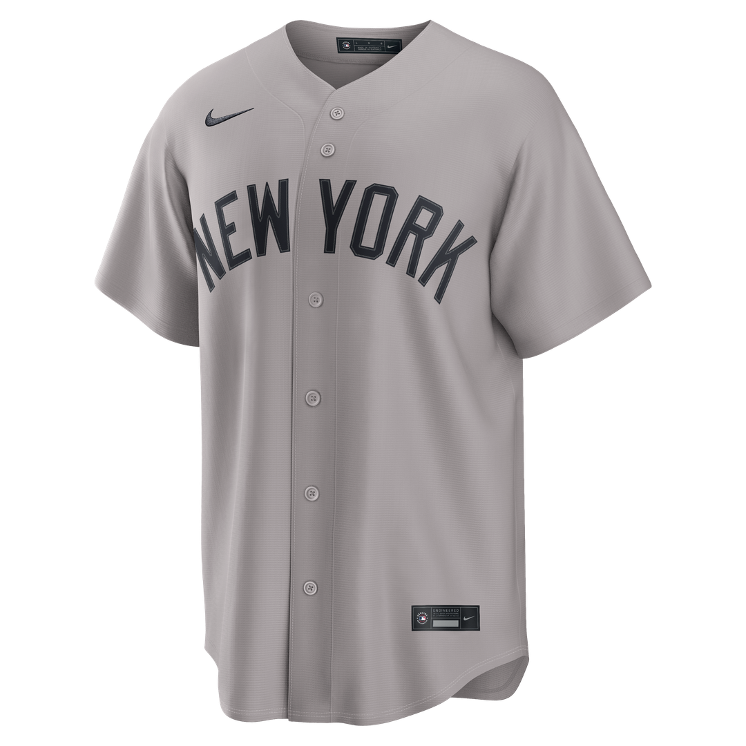 New York Yankees Jazz Chisholm Jr. Nike Road Replica Jersey - Gray MLB Team Jersey Baseball Fan Apparel