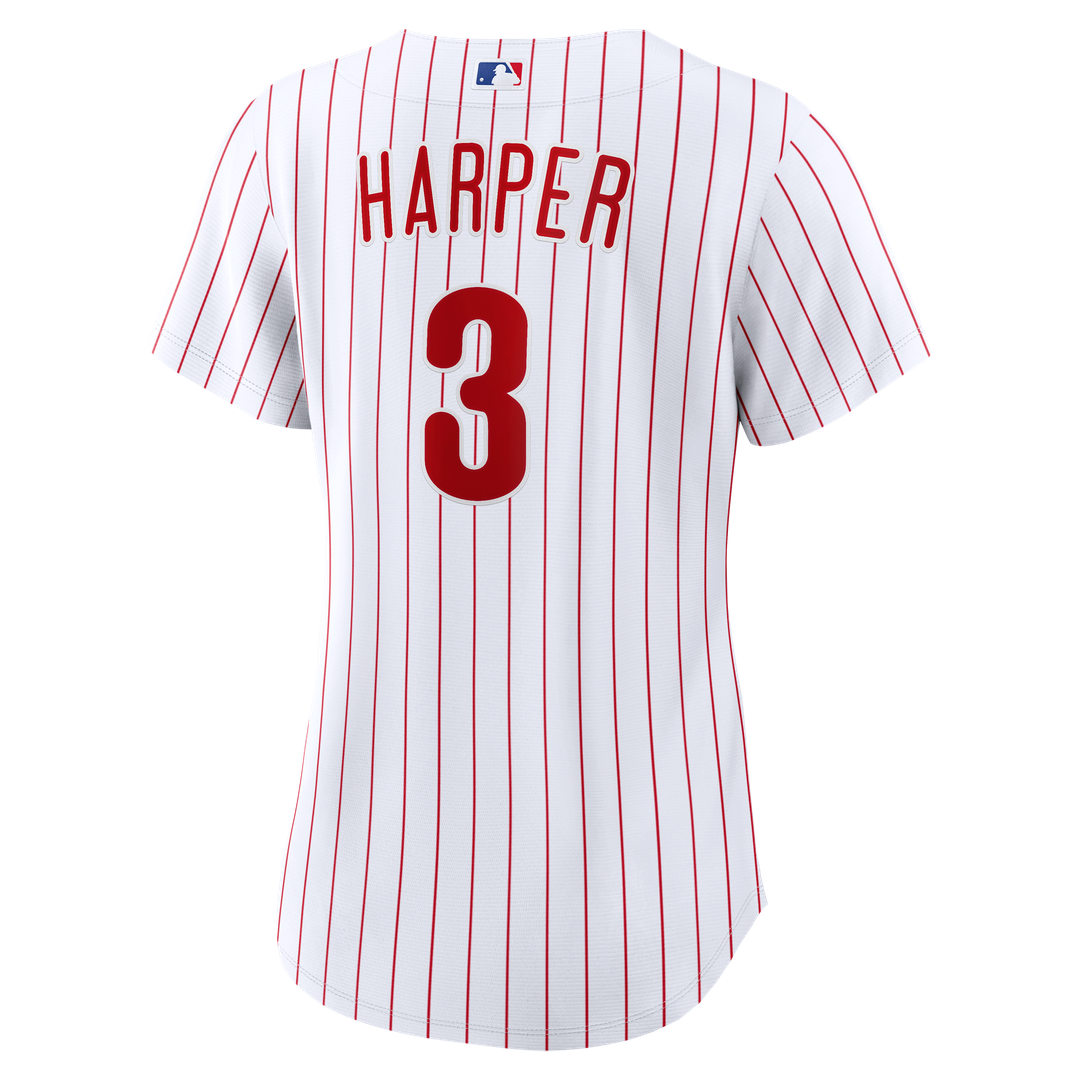 Philadelphia Phillies Bryce Harper Nike Women's Home Replica Jersey - White MLB Team Jersey Baseball Fan Apparel