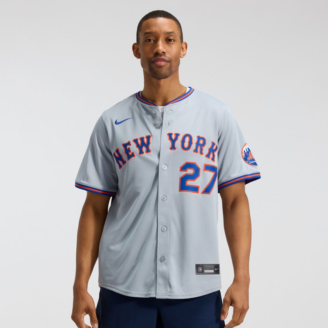 New York Mets Mark Vientos Nike All - Star Limited Jersey - Gray MLB Team Jersey Baseball Fan Apparel