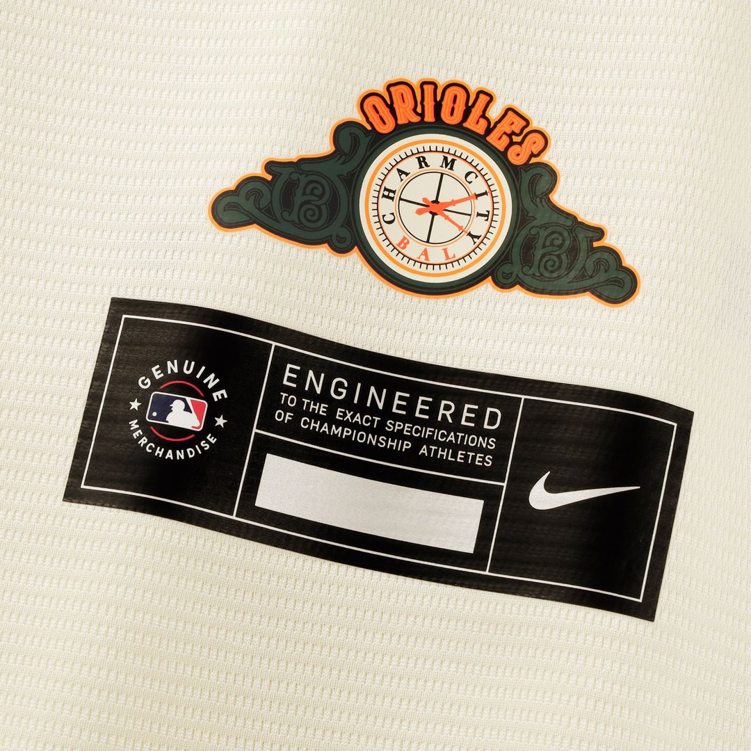 Baltimore Orioles Taylor Ward Nike 2026 City Connect Stadium Jersey - Cream MLB Team Jersey Baseball Fan Apparel