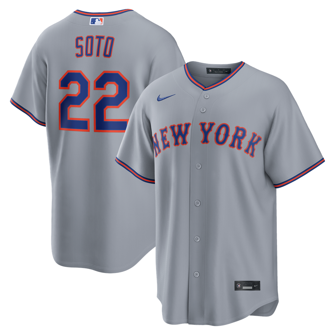 New York Mets Juan Soto Nike Alternate Replica Jersey - Royal MLB Team Jersey Baseball Fan Apparel