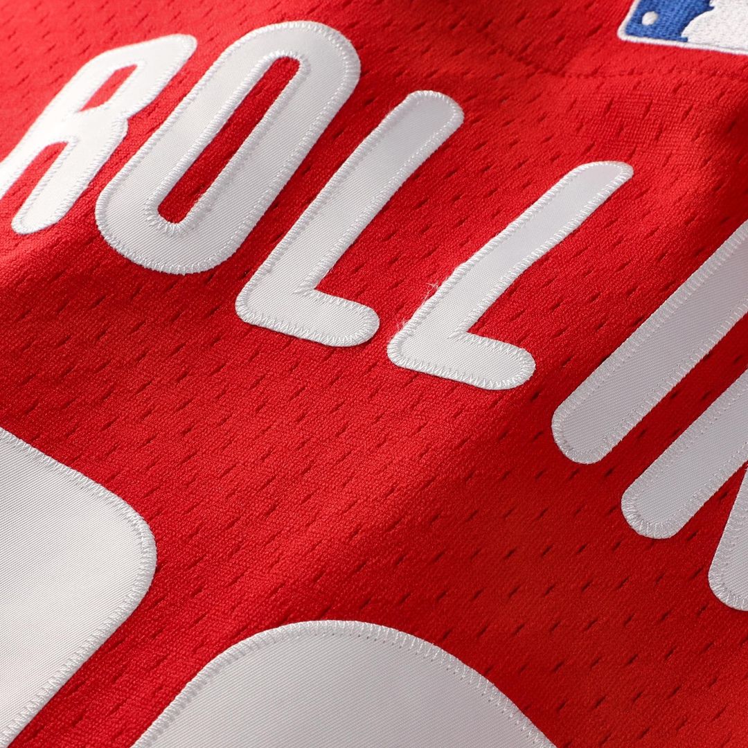 Philadelphia Phillies Jimmy Rollins Mitchell & Ness Cooperstown Mesh Batting Practice Button - Up Jersey - Red MLB Team Jersey Baseball Fan Apparel