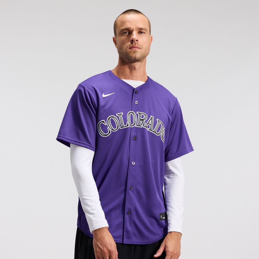 Colorado Rockies Nike Home Replica Team Jersey - White MLB Team Jersey Baseball Fan Apparel