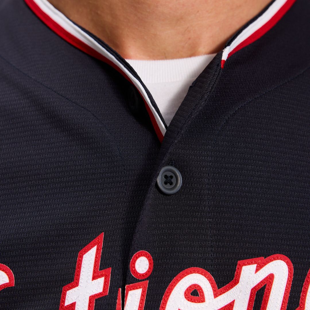 Washington Nationals Dylan Crews Nike Alternate Replica Jersey - Navy MLB Team Jersey Baseball Fan Apparel