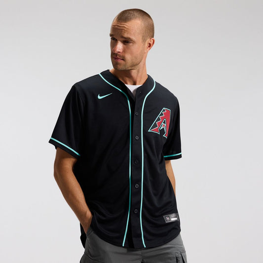 Arizona Diamondbacks Corbin Carroll Nike Alternate Replica Jersey - Black MLB Team Jersey Baseball Fan Apparel