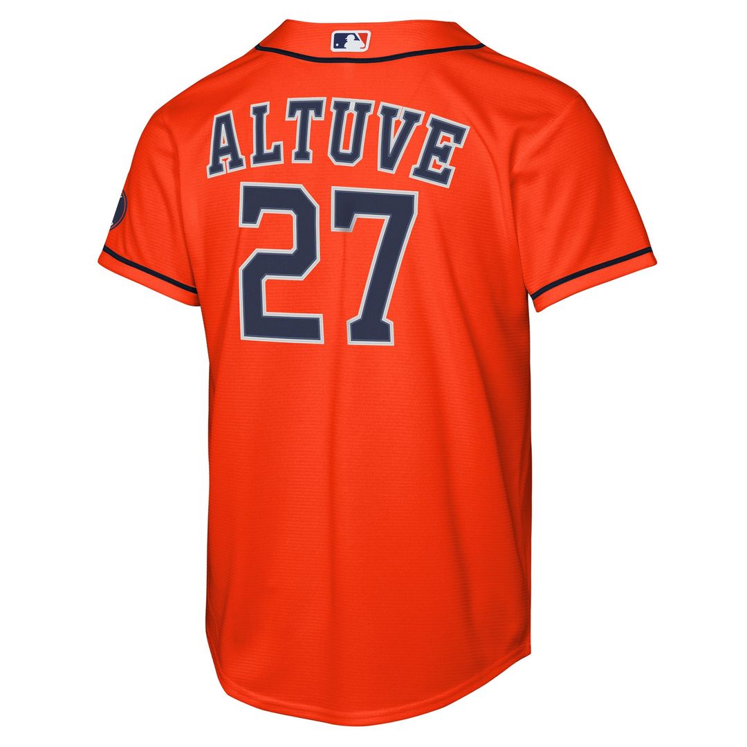 Houston Astros Jose Altuve Nike Youth Home Stadium Jersey - White MLB Team Jersey Baseball Fan Apparel
