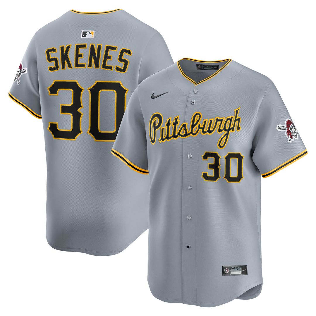 Pittsburgh Pirates Paul Skenes Nike Home Limited Player Jersey - White MLB Team Jersey Baseball Fan Apparel