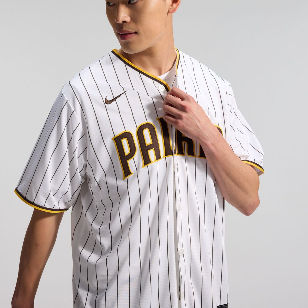 San Diego Padres Nike Alternate Replica Jersey - Sand MLB Team Jersey Baseball Fan Apparel