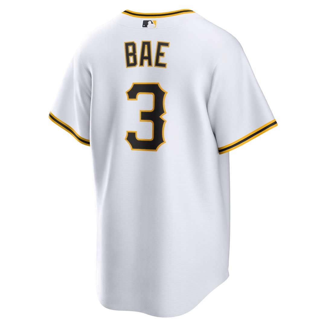 Pittsburgh Pirates Ji - Hwan Bae Nike Replica Player Jersey - White MLB Team Jersey Baseball Fan Apparel