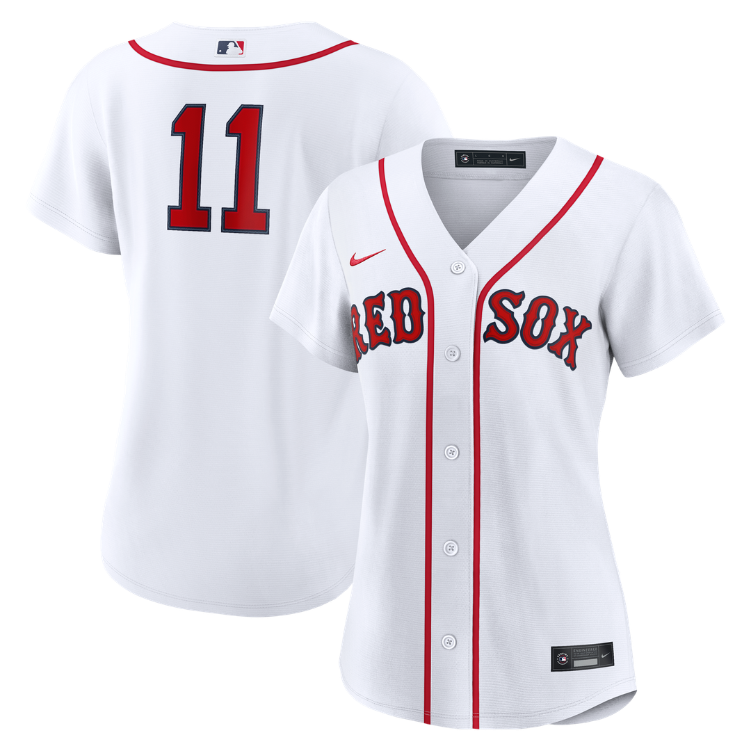 Boston Red Sox Marcelo Mayer Nike Women's Home Replica Jersey - White MLB Team Jersey Baseball Fan Apparel