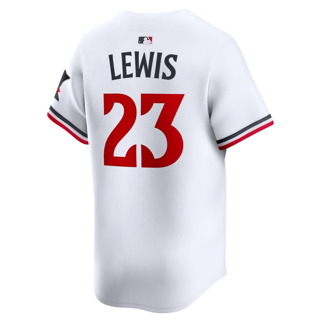 Minnesota Twins Royce Lewis Nike Home Limited Player Jersey - White MLB Team Jersey Baseball Fan Apparel