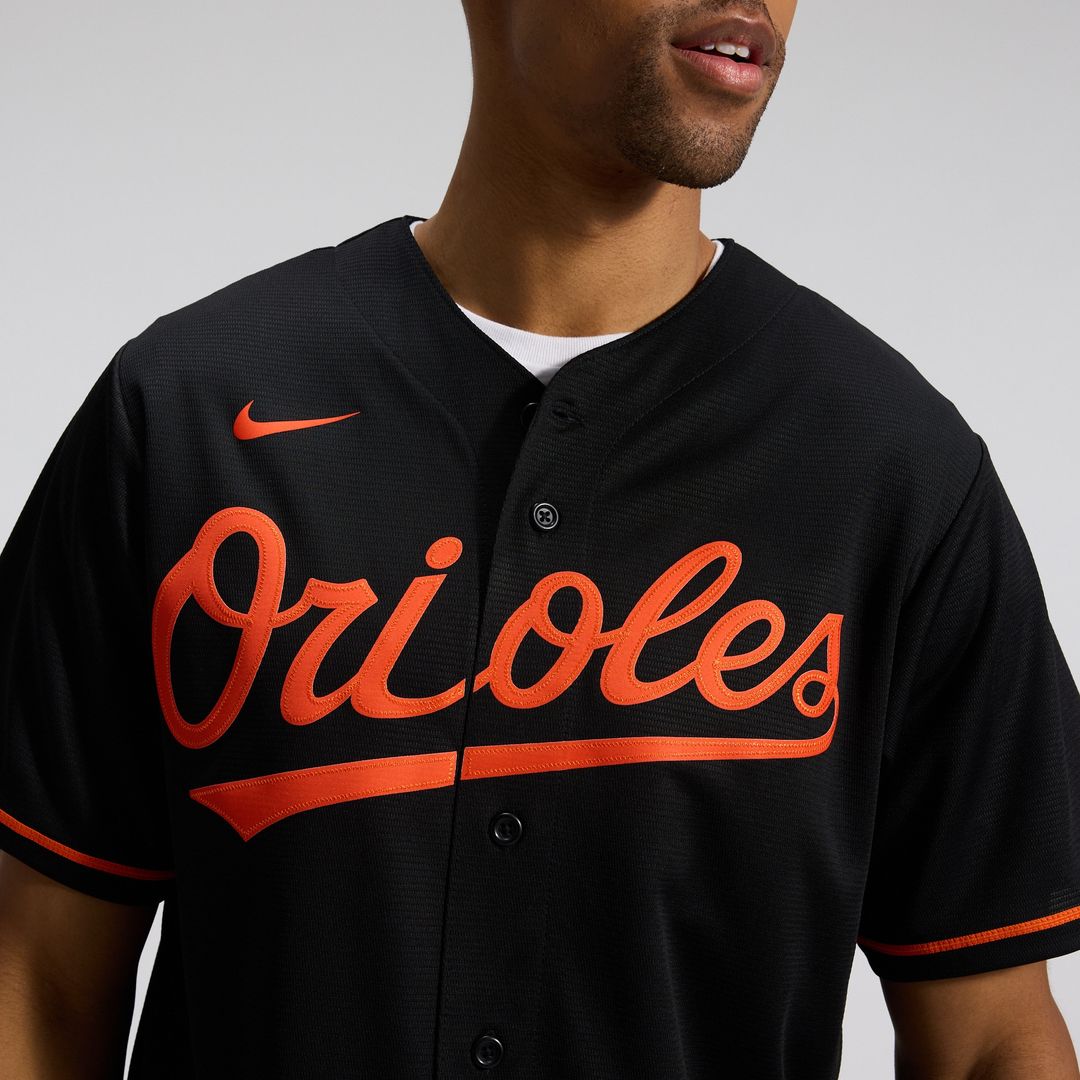 Baltimore Orioles Nike Home Replica Team Jersey - White MLB Team Jersey Baseball Fan Apparel