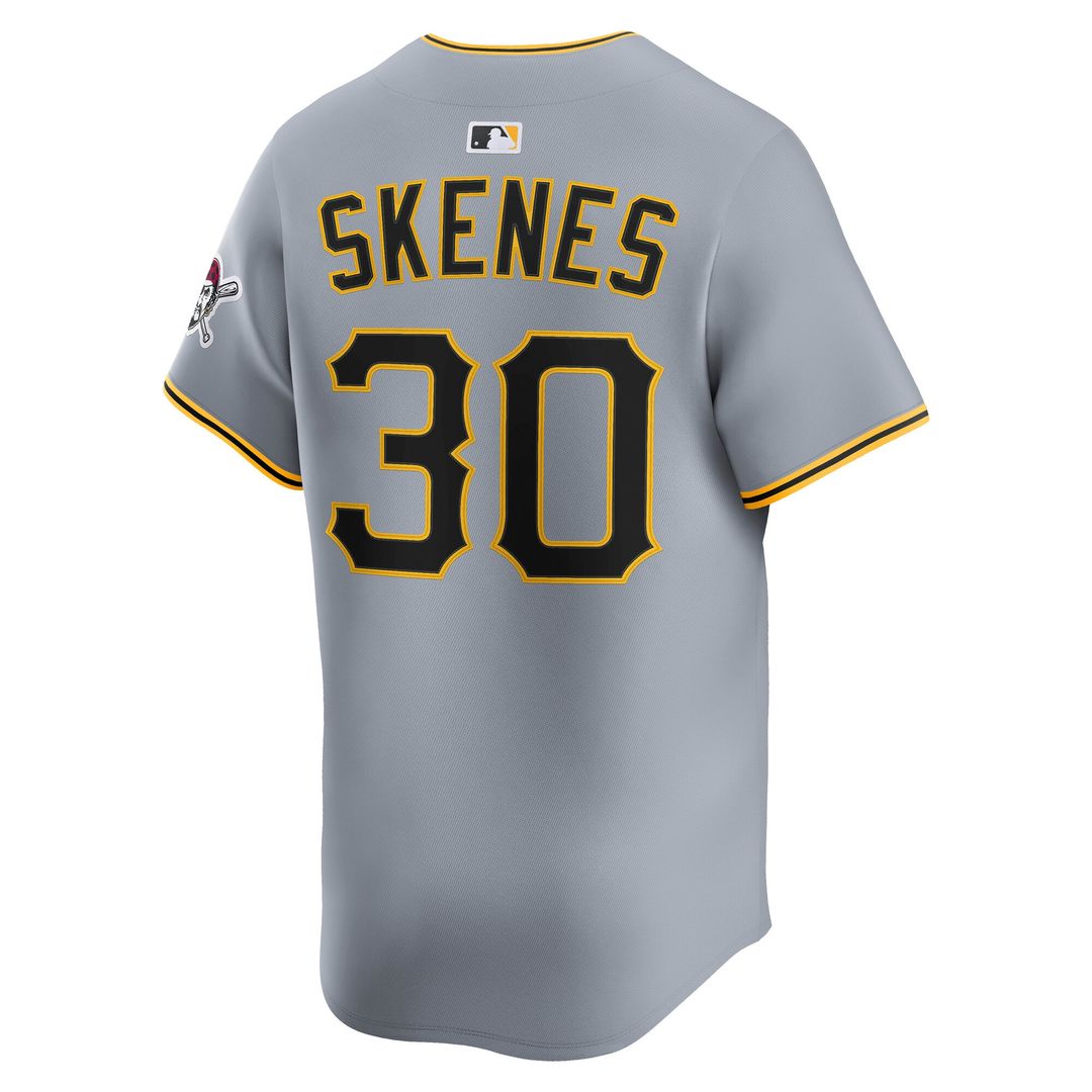 Pittsburgh Pirates Paul Skenes Nike Home Limited Player Jersey - White MLB Team Jersey Baseball Fan Apparel