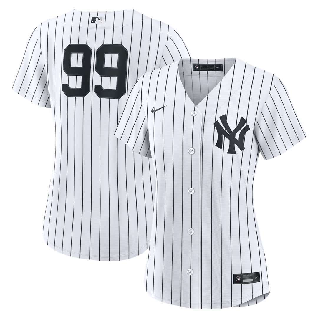 New York Yankees Aaron Judge Nike Women's Home Replica Jersey - White MLB Team Jersey Baseball Fan Apparel