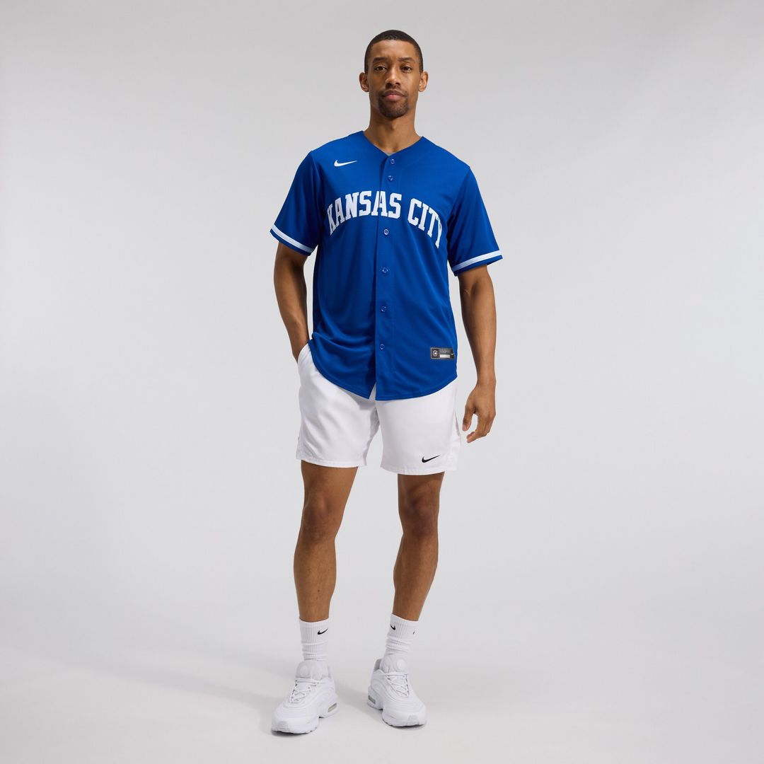 Kansas City Royals Nike Alternate Replica Team Jersey - Royal MLB Team Jersey Baseball Fan Apparel