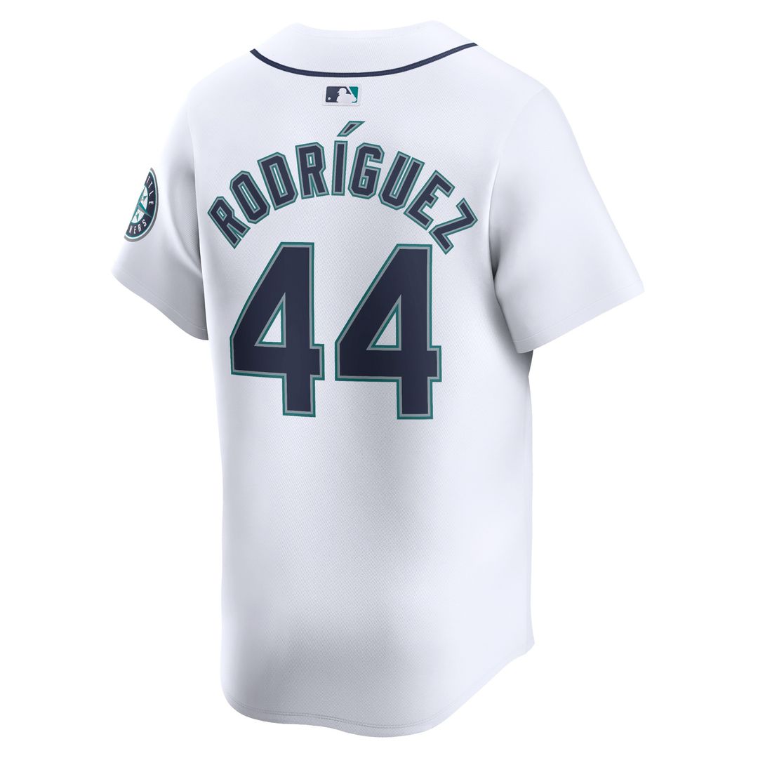 Seattle Mariners Julio Rodríguez Nike Home Limited Player Jersey - White MLB Team Jersey Baseball Fan Apparel