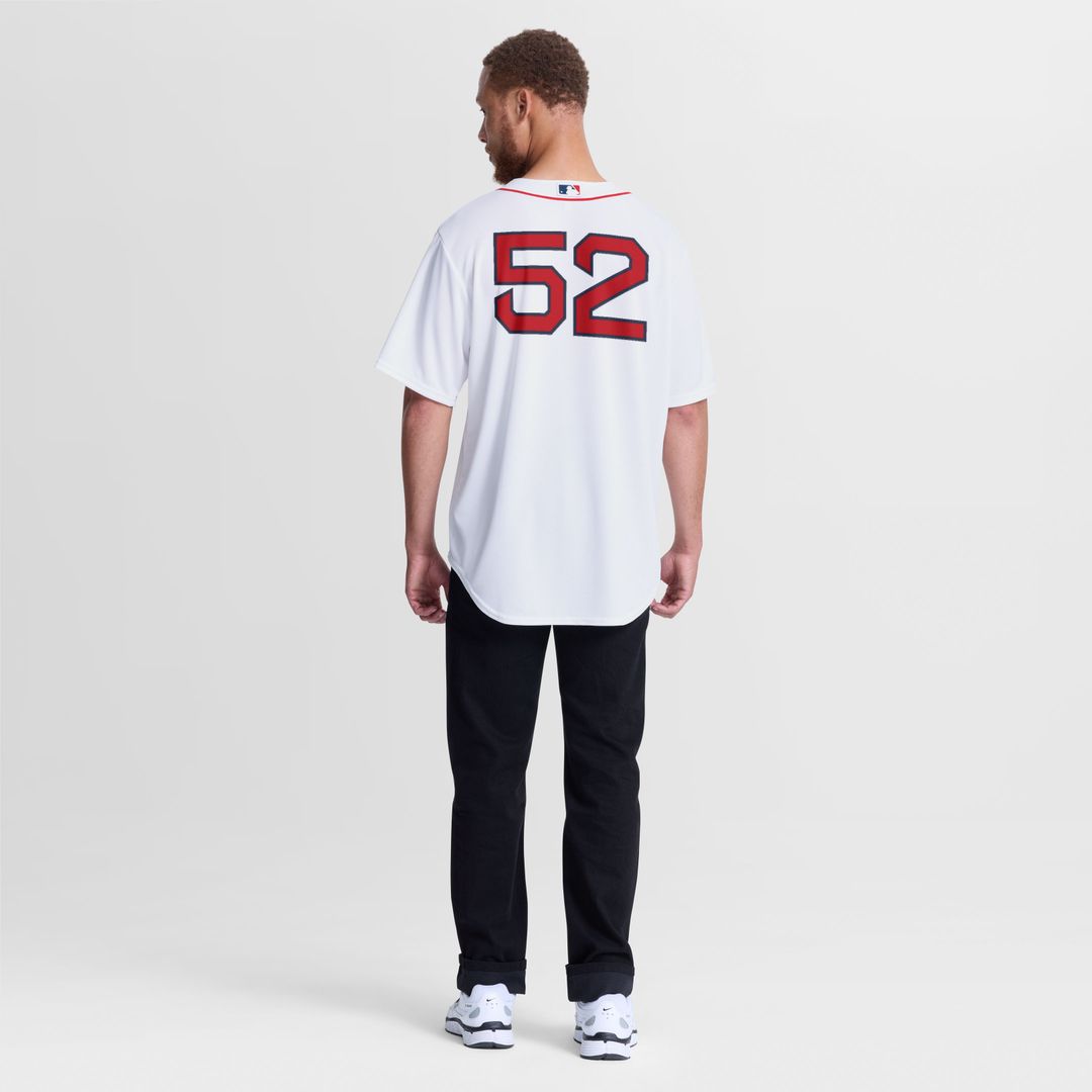 Boston Red Sox Wilyer Abreu Nike Home Replica Jersey - White MLB Team Jersey Baseball Fan Apparel