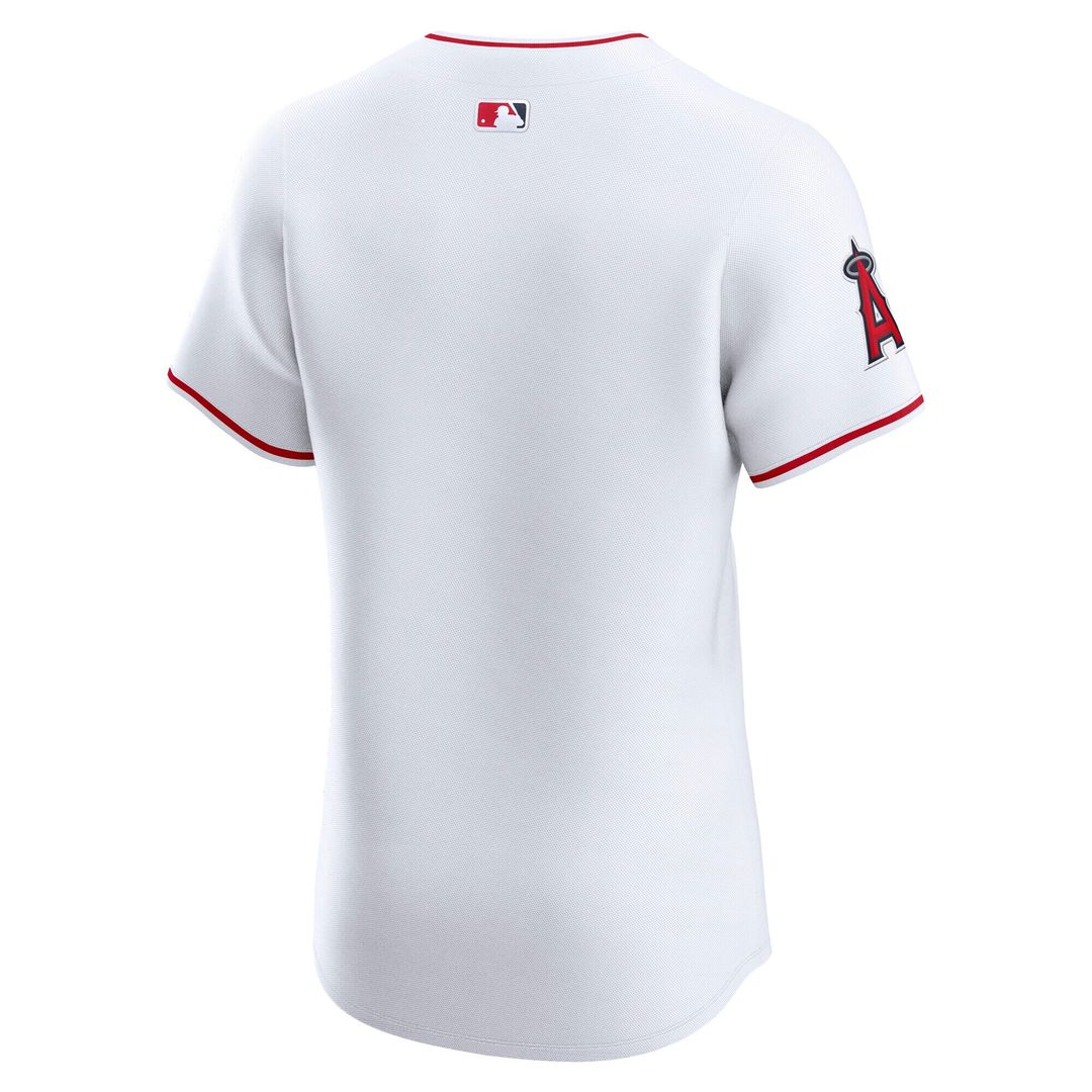 Los Angeles Angels Nike Home Elite Jersey - White MLB Team Jersey Baseball Fan Apparel