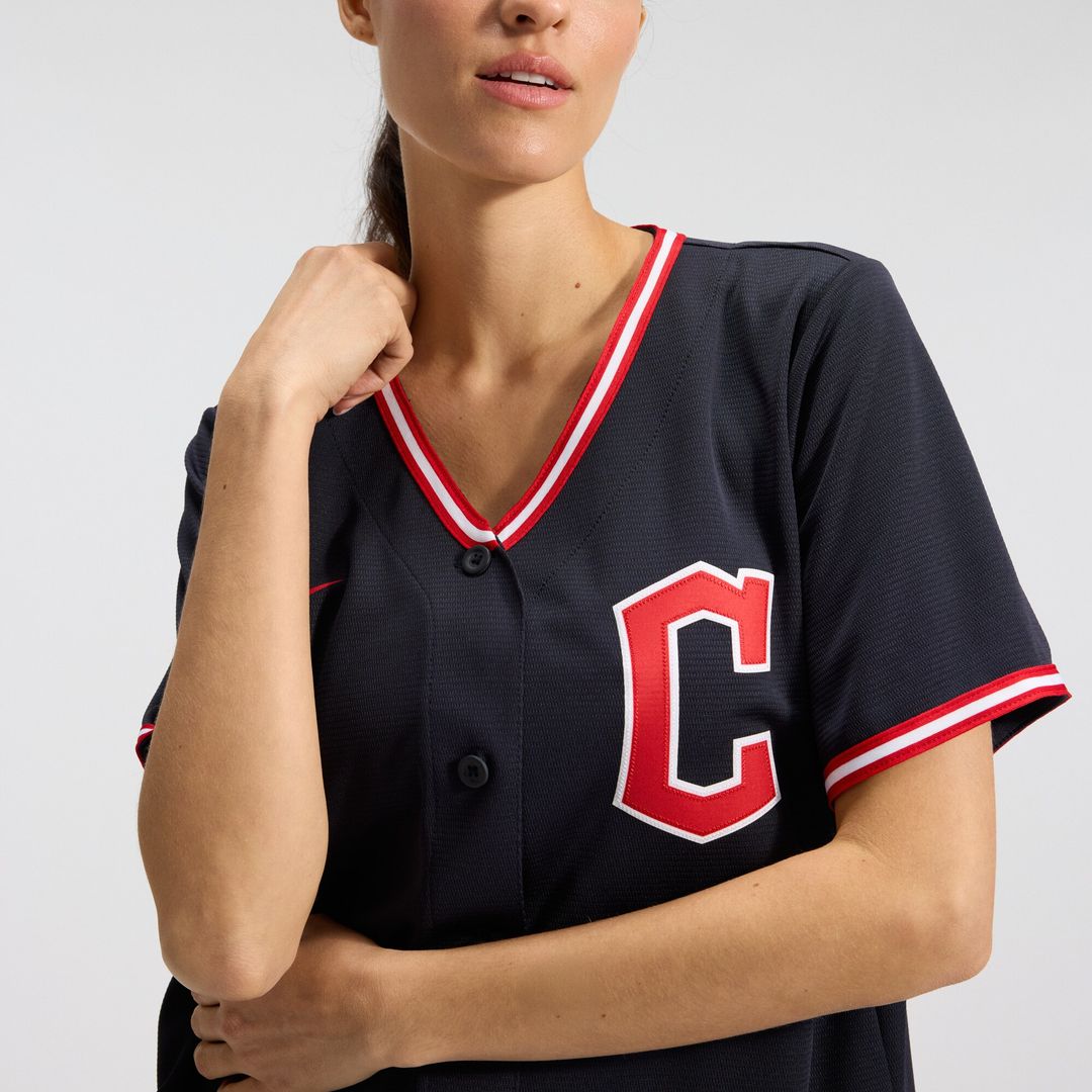Cleveland Guardians Nike Women's Alternate 2 Replica Jersey - Red MLB Team Jersey Baseball Fan Apparel