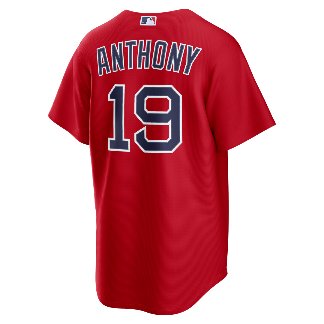 Boston Red Sox Roman Anthony Nike Alternate Replica Jersey - Red MLB Team Jersey Baseball Fan Apparel