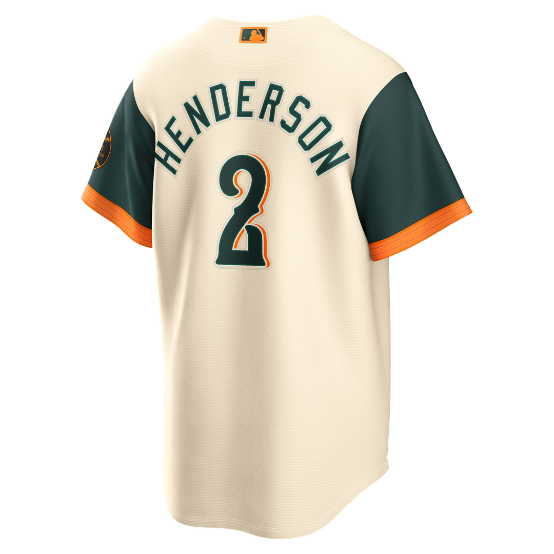 Baltimore Orioles Gunnar Henderson Nike 2026 City Connect Stadium Jersey - Cream MLB Team Jersey Baseball Fan Apparel