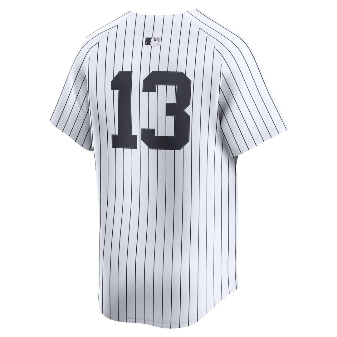New York Yankees Jazz Chisholm Jr. Nike Home Limited Player Jersey - White MLB Team Jersey Baseball Fan Apparel
