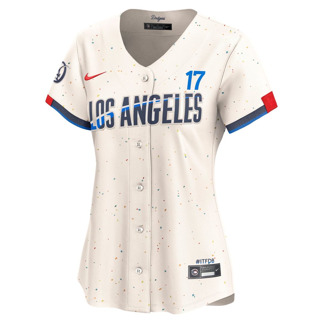 Los Angeles Dodgers Shohei Ohtani Nike Women's City Connect Limited Player Jersey - Cream MLB Team Jersey Baseball Fan Apparel