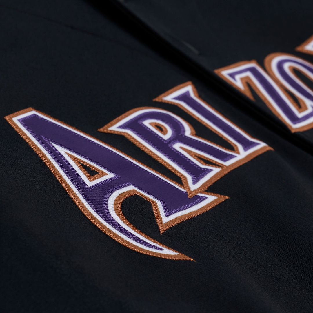 Arizona Diamondbacks Randy Johnson Mitchell & Ness 2000 Throwback Authentic Jersey - Purple MLB Team Jersey Baseball Fan Apparel