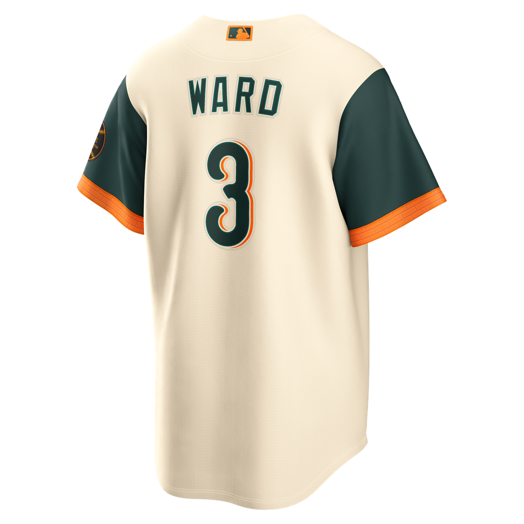 Baltimore Orioles Taylor Ward Nike 2026 City Connect Stadium Jersey - Cream MLB Team Jersey Baseball Fan Apparel