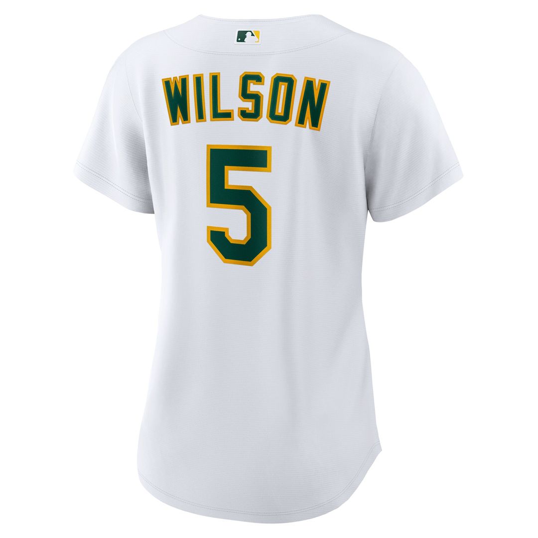 Athletics Jacob Wilson Nike Women's Home Replica Jersey - White MLB Team Jersey Baseball Fan Apparel