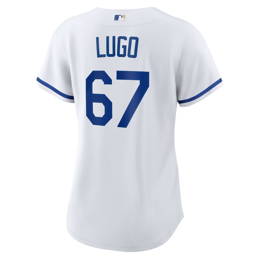 Kansas City Royals Seth Lugo Nike Women's Home Replica Jersey - White MLB Team Jersey Baseball Fan Apparel