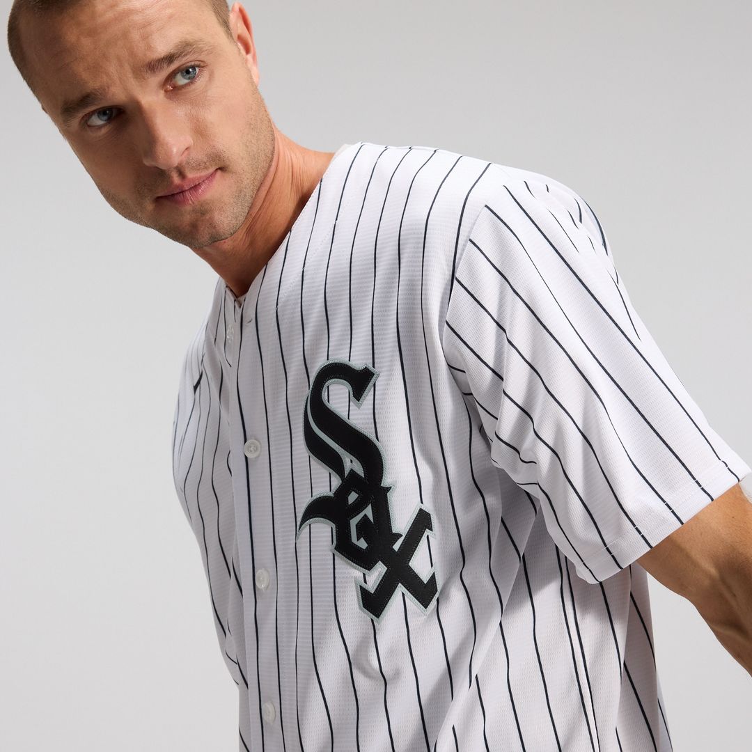 Chicago White Sox Nike Home Replica Team Jersey - White MLB Team Jersey Baseball Fan Apparel